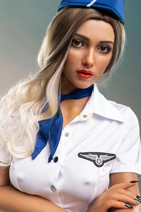 Flugbegleiterin Sexpuppe 169cm S44 Molly 