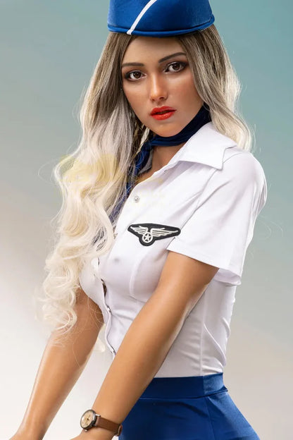 Flugbegleiterin Sexpuppe 169cm S44 Molly 